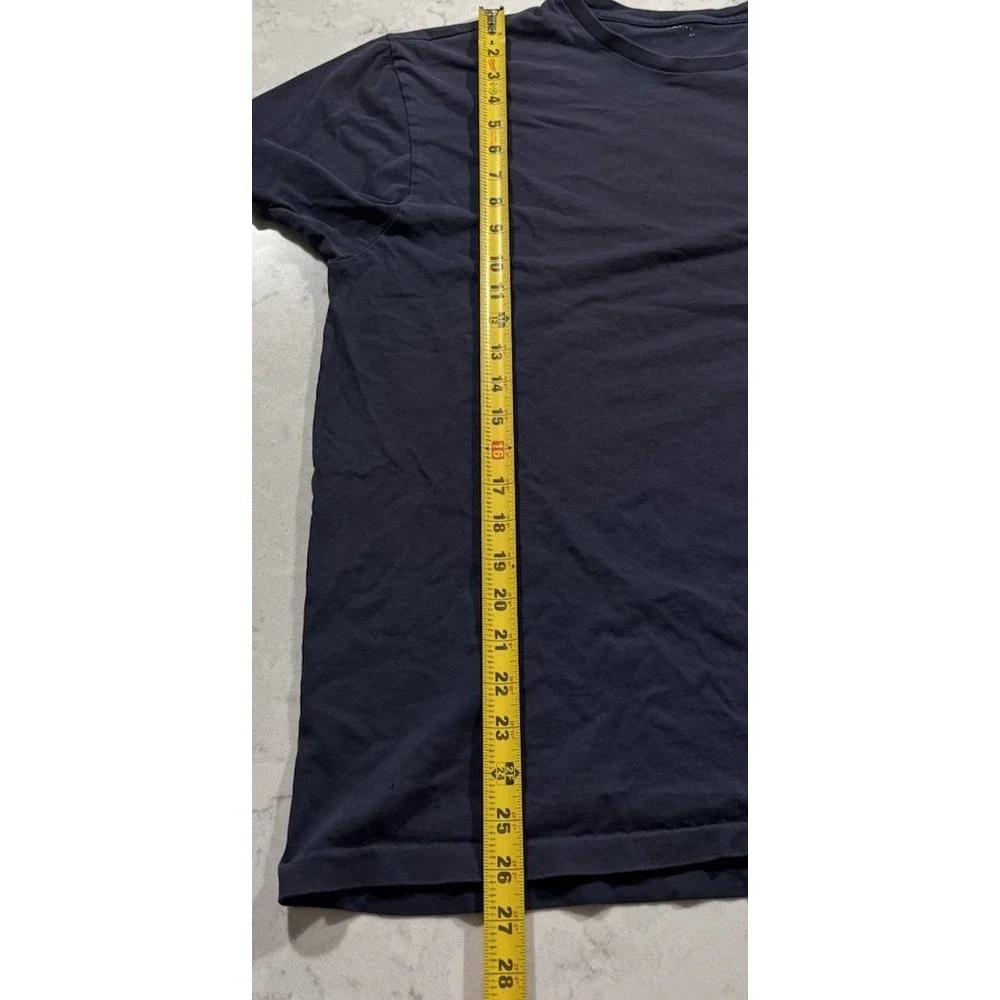Polo Ralph Lauren T-Shirt Mens Large Navy Blue Short Sleeve Red Pony Pocket Tee